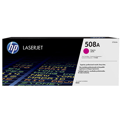 Genuine HP 508A Magenta Toner Cartridge (5,000 pages)